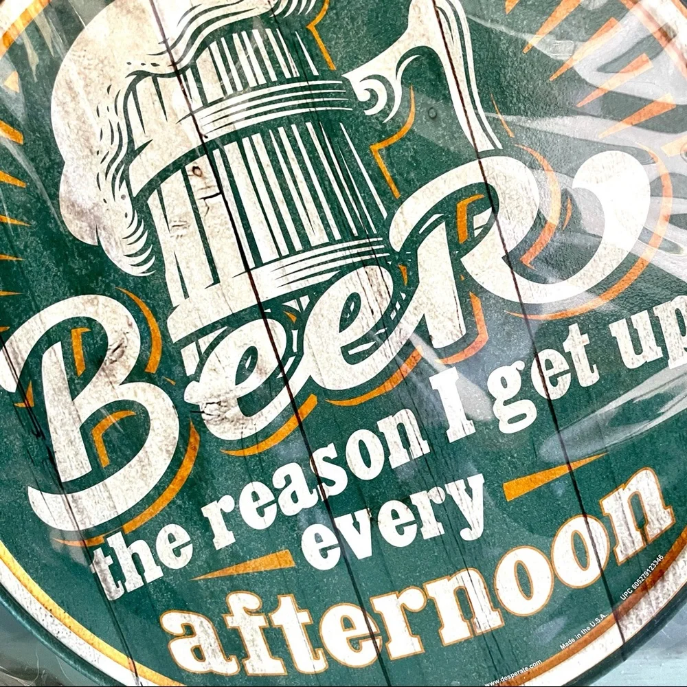 NEW Beer Metal Sign